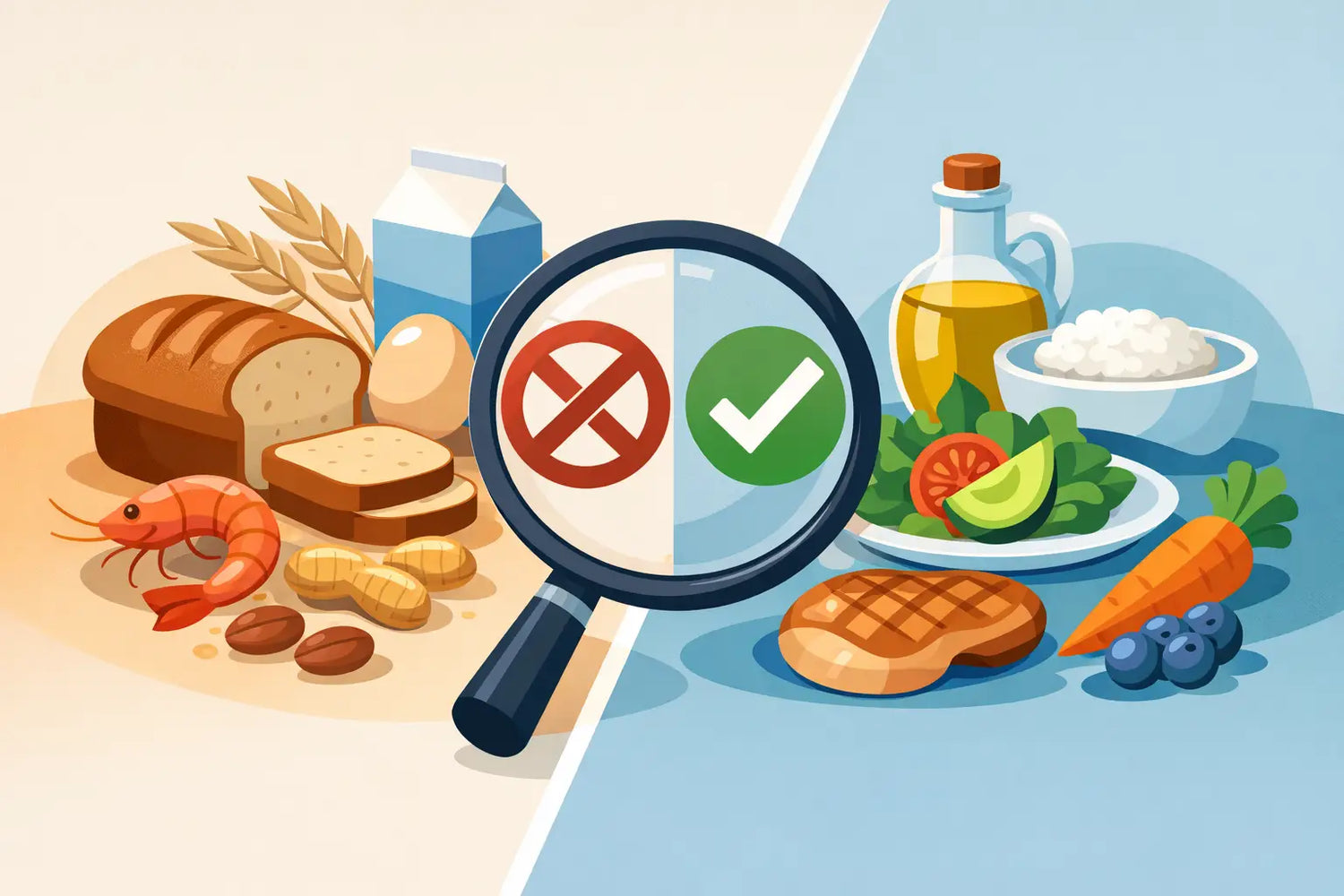 Alimentos sin contaminación cruzada: qué mirar