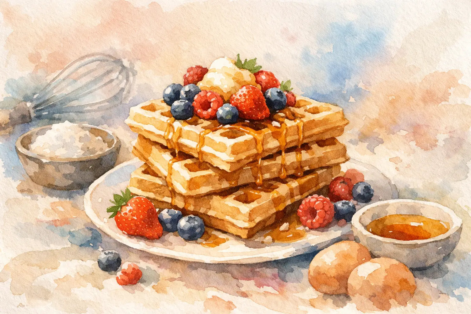 Premix waffles sin gluten que sí apetecen