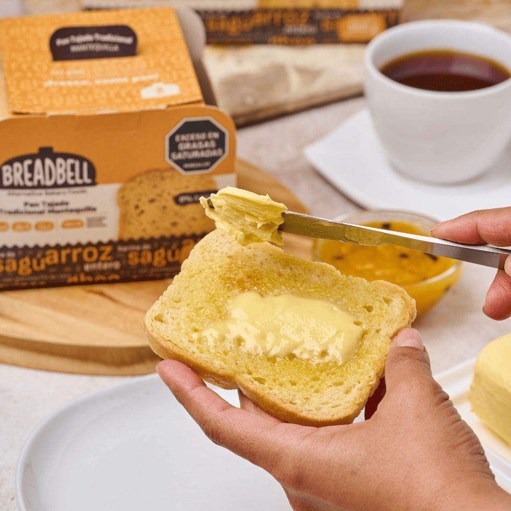 Pan tradicional mantequilla 100% Sin Gluten 370g