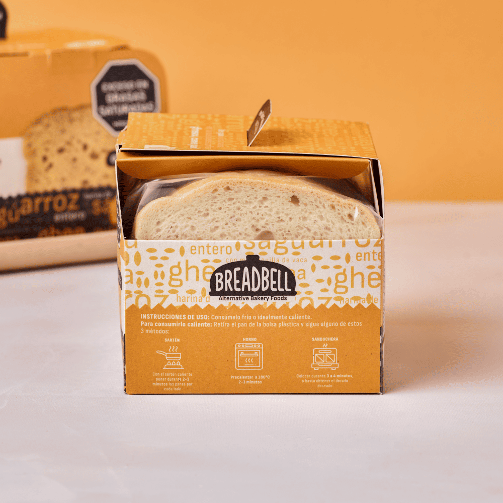 Pan tradicional mantequilla 100% Sin Gluten 370g