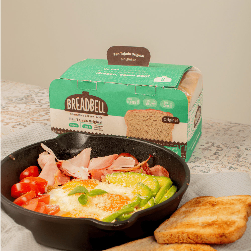 Pan original vegano 100% Sin Gluten 540g