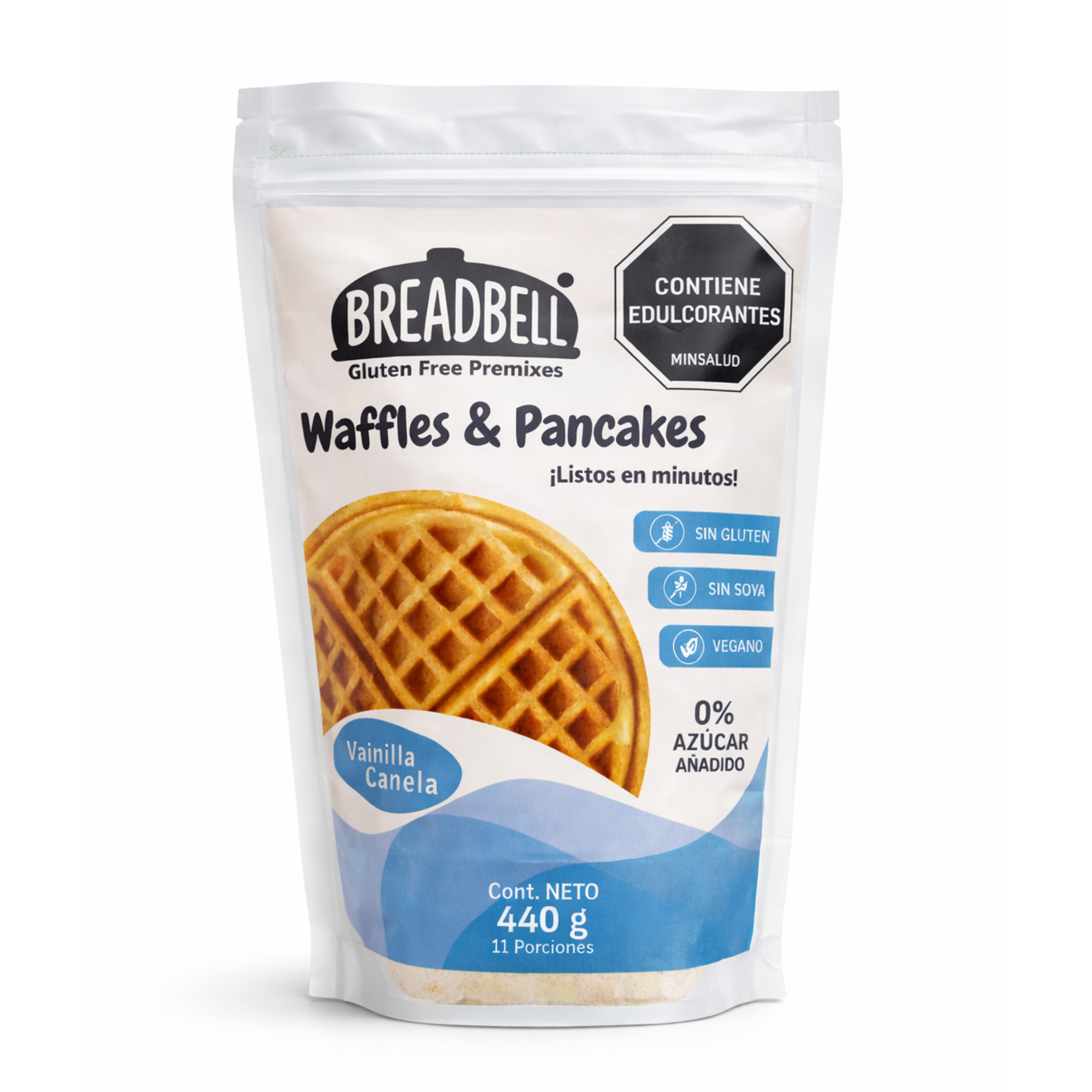 Premix Waffles & Pancakes Sin Gluten - Vainilla Canela