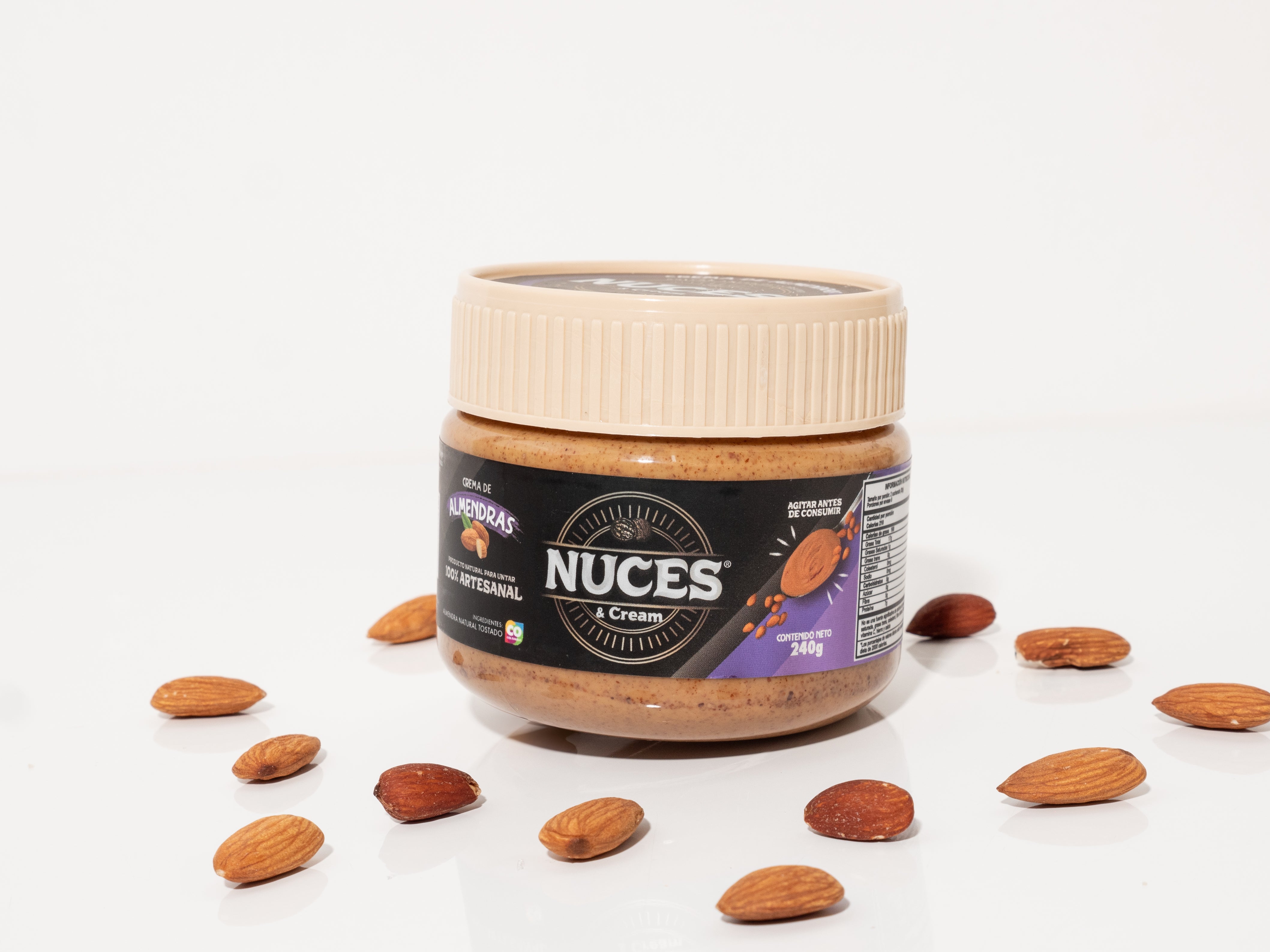 Crema de Almendras Nuces 240g