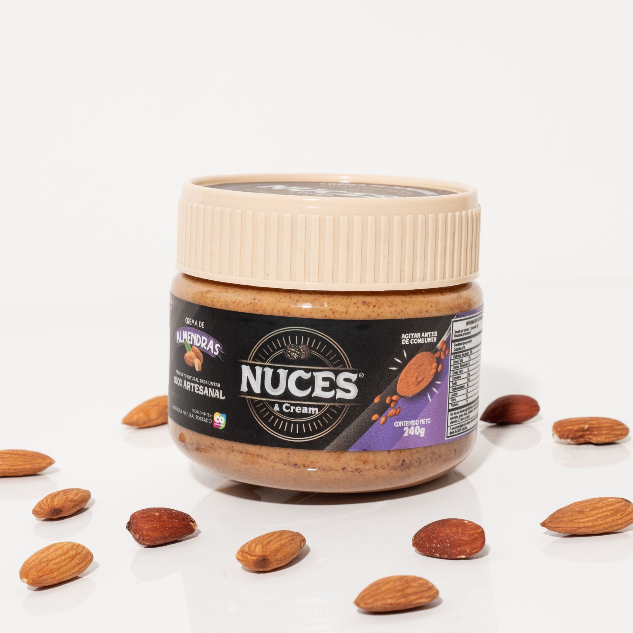Crema de Almendras Nuces 240g