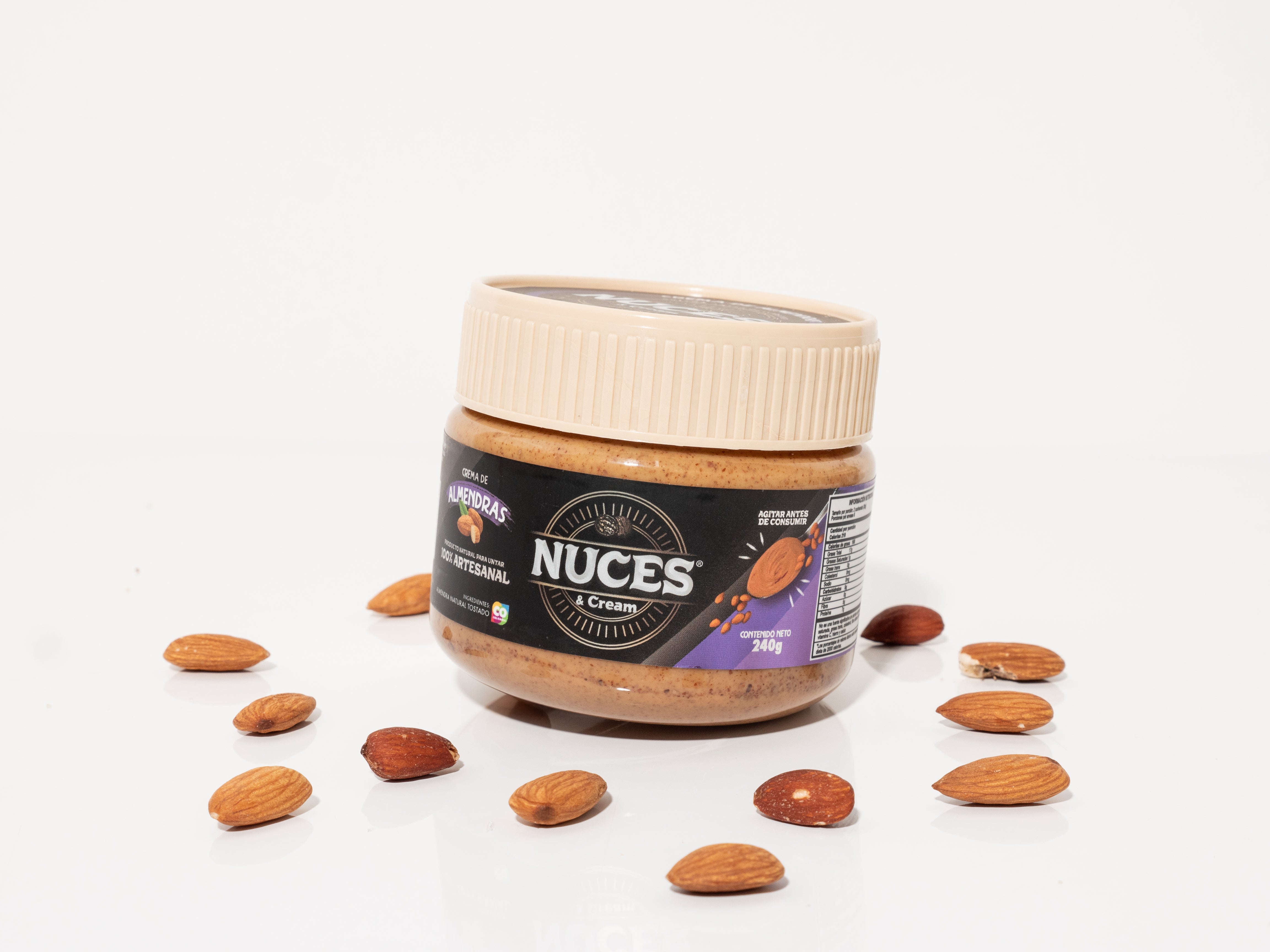 Crema de Almendras Nuces 240g
