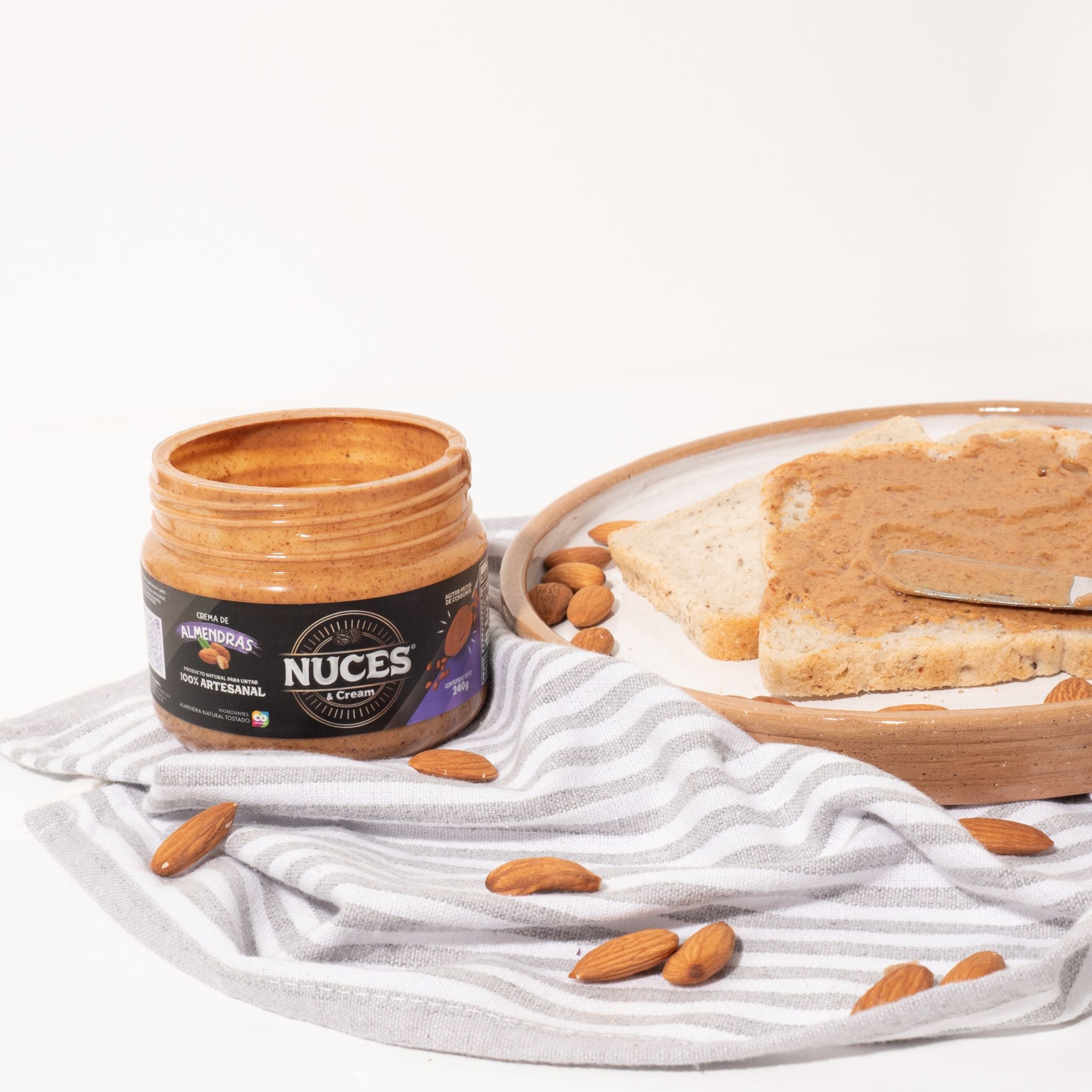 Crema de Almendras Nuces 240g