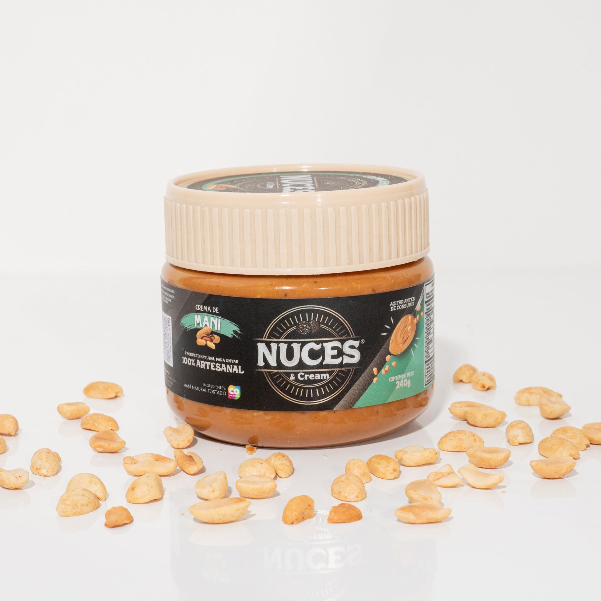 Crema de Maní Nuces 240g