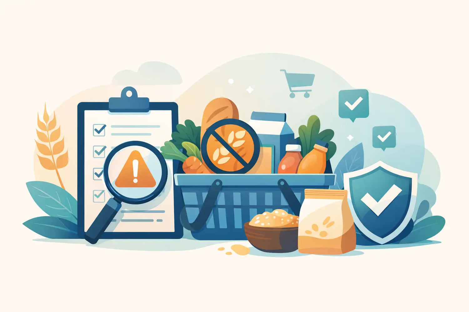Guía de compra segura sin gluten