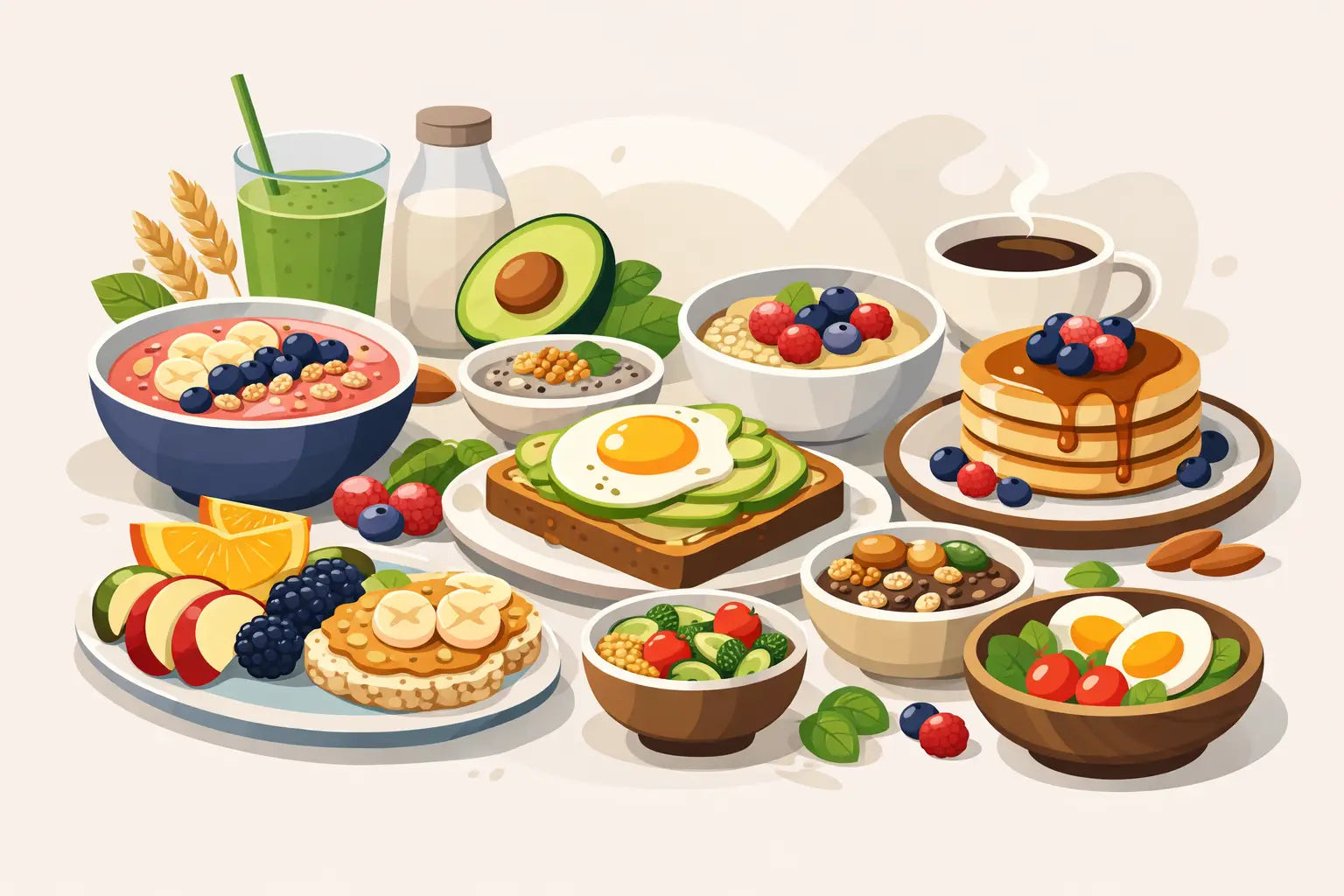9 desayunos sin gluten saludables y saciantes