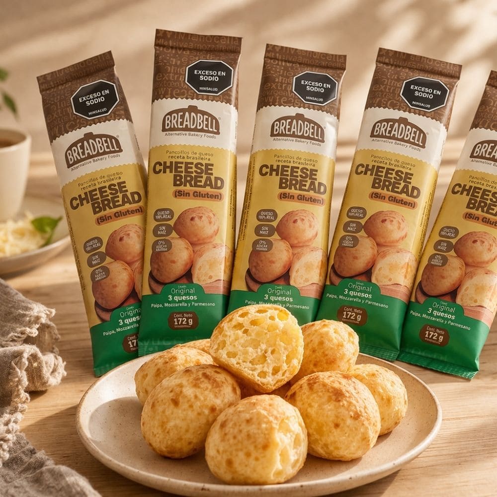 Combo 5x4 Cheesebreads 3 quesos