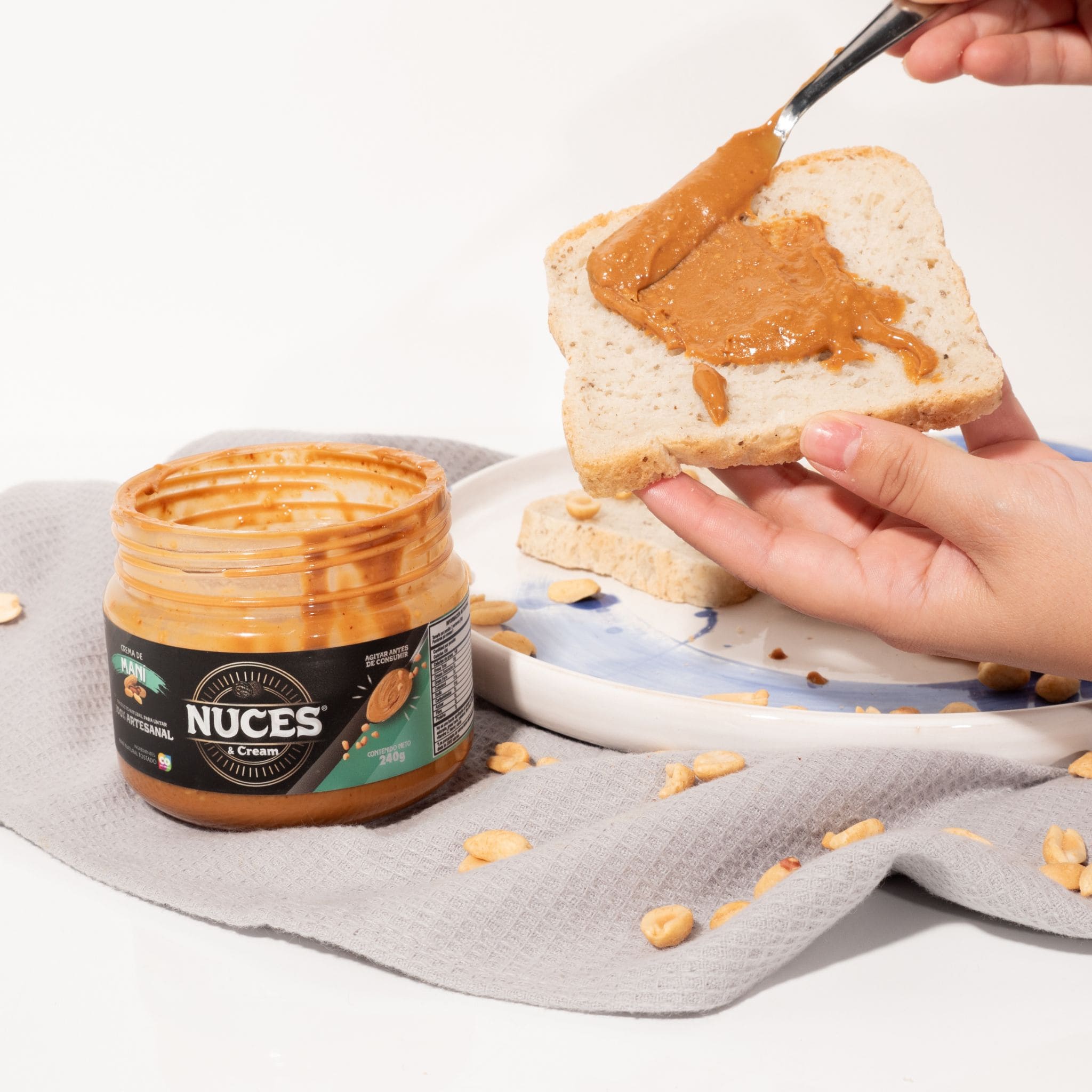 Crema de Maní Nuces 240g