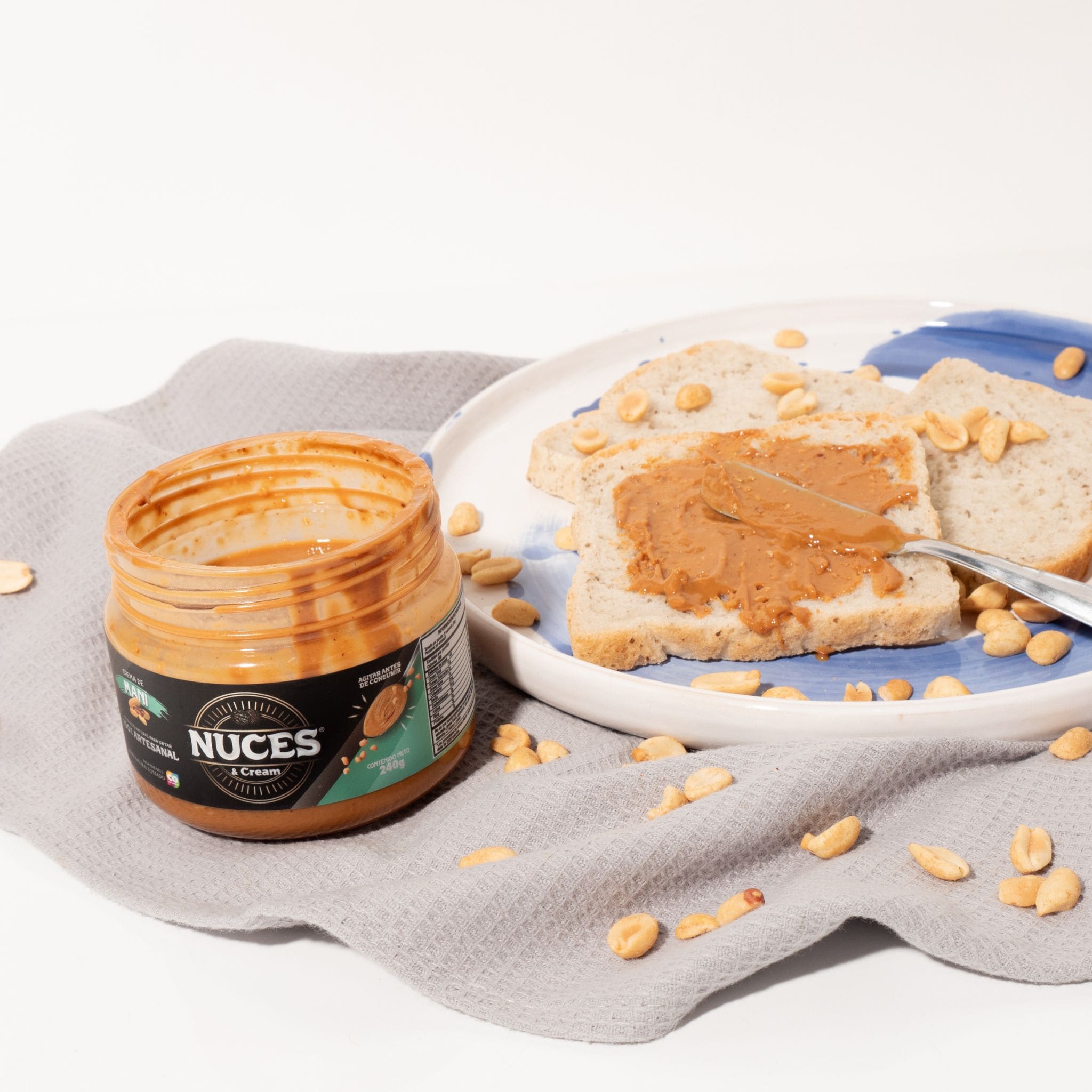 Crema de Maní Nuces 240g